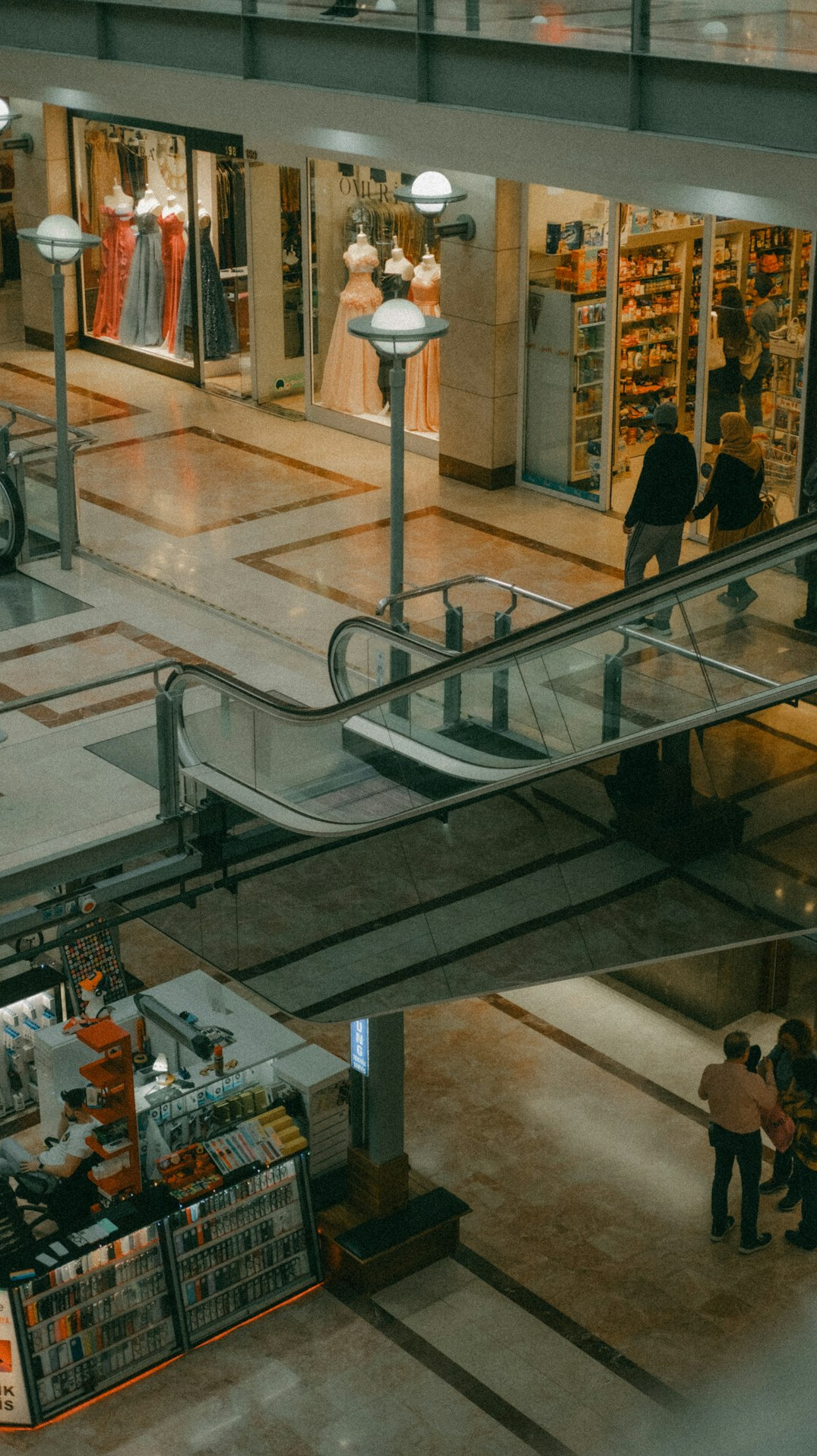 security camera in mall